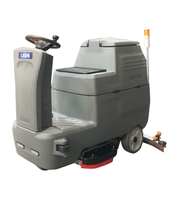 工廠駕駛洗地機