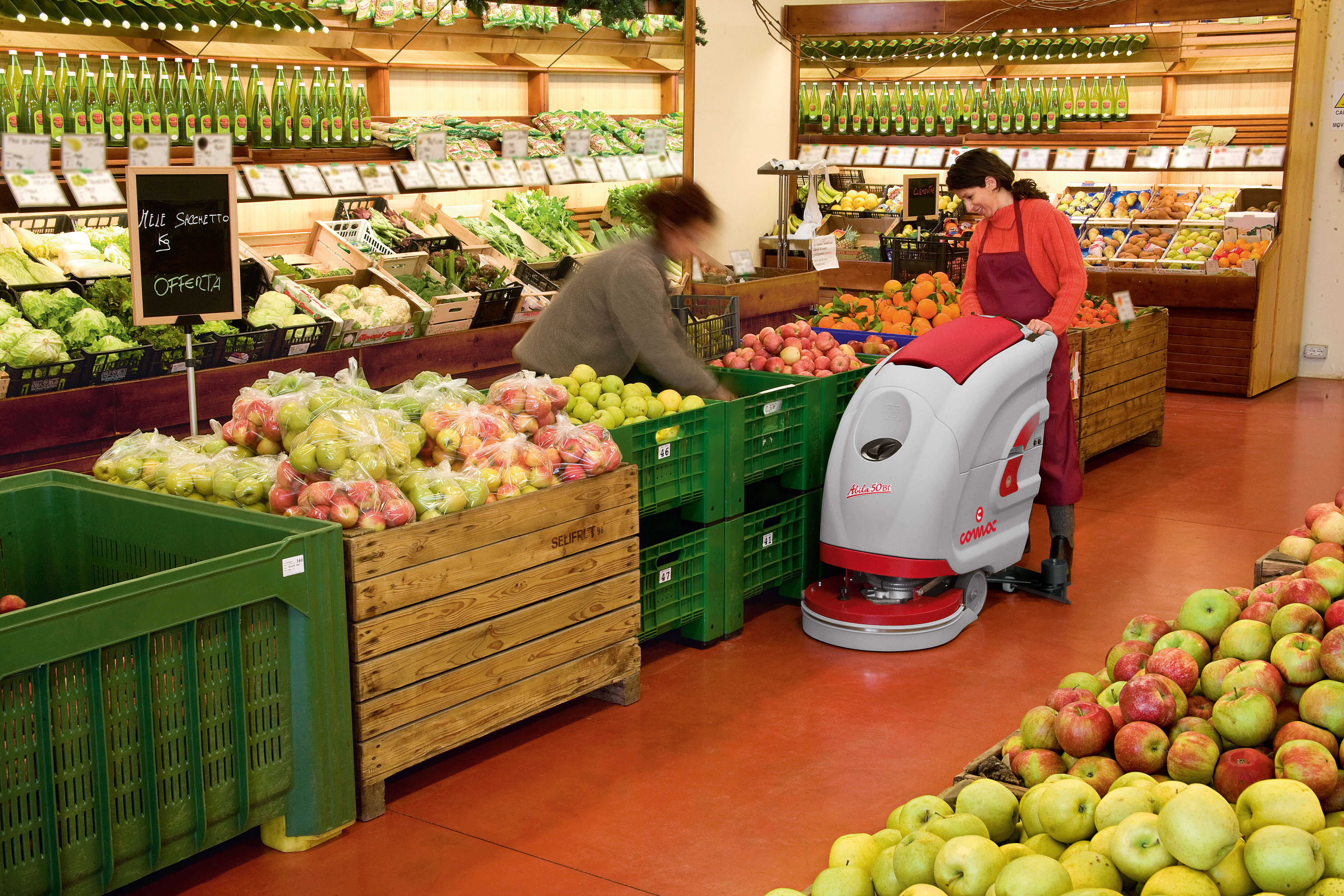 潔臣士洗地機：食品加工廠車間清潔的高效之選